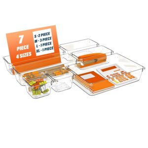 7 Pcs Drawer Organizer Set