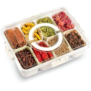 8 section fridge storage container – 3300ml