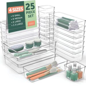 25 Pcs Drawer Organizer Set